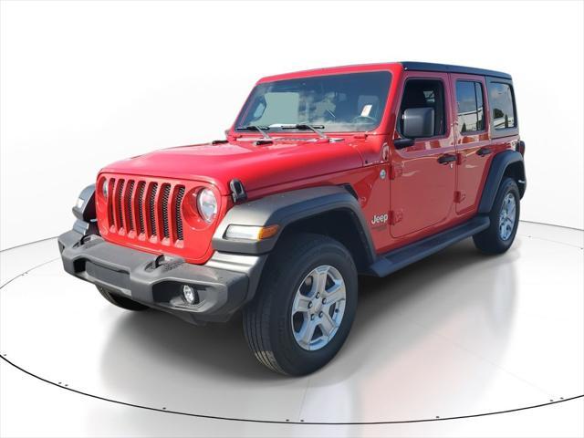 used 2020 Jeep Wrangler Unlimited car, priced at $25,454