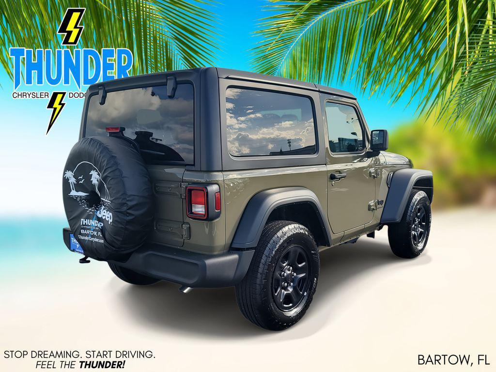 used 2025 Jeep Wrangler car, priced at $30,804