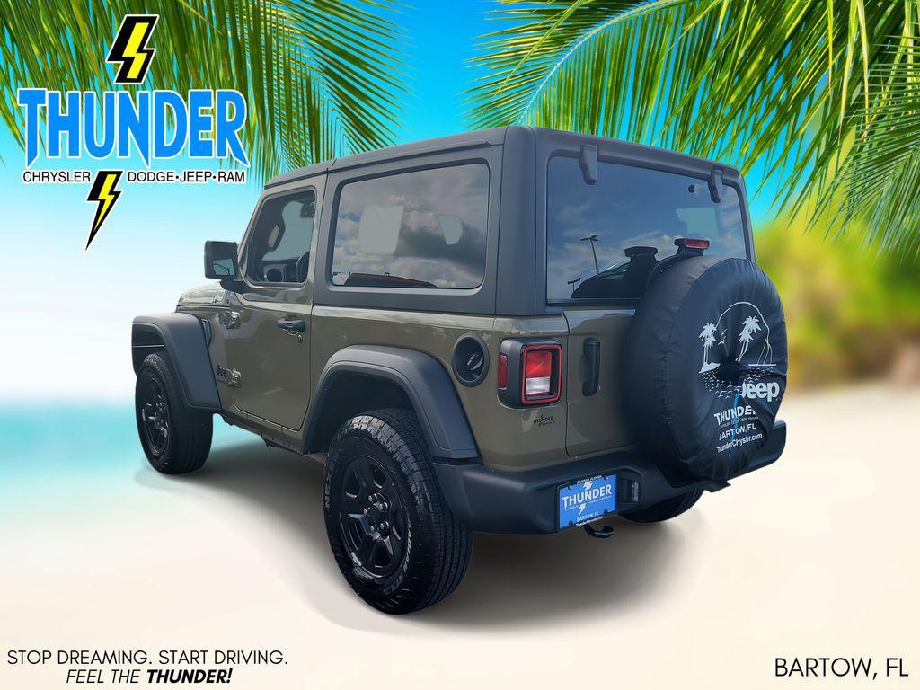 used 2025 Jeep Wrangler car, priced at $30,804