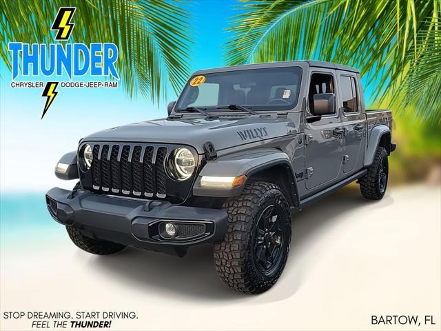 used 2022 Jeep Gladiator car, priced at $32,119