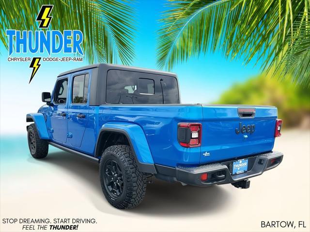 used 2021 Jeep Gladiator car, priced at $30,652