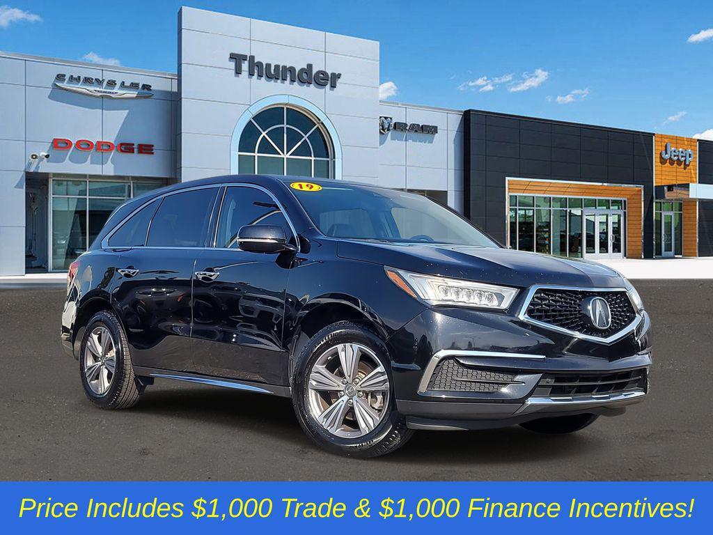 used 2019 Acura MDX car, priced at $19,208