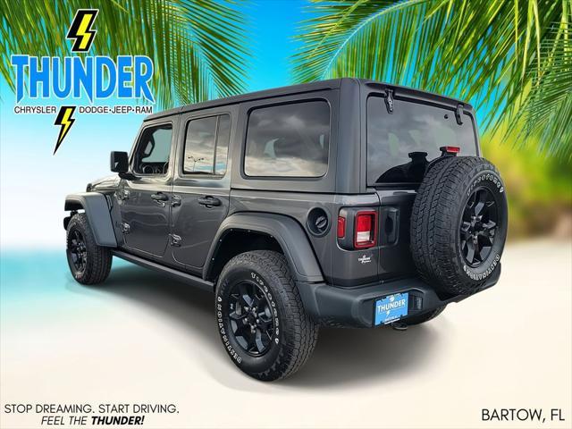 used 2021 Jeep Wrangler car, priced at $31,505