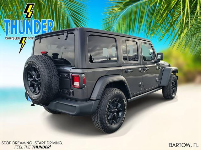 used 2021 Jeep Wrangler car, priced at $31,505