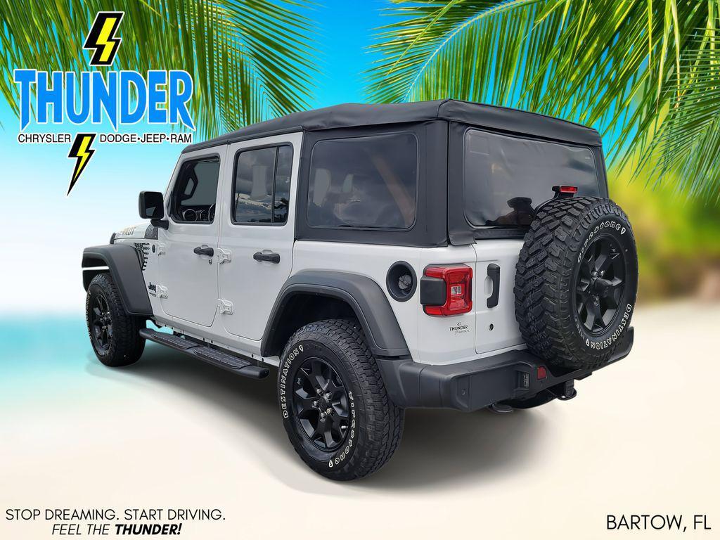 used 2020 Jeep Wrangler Unlimited car, priced at $25,016
