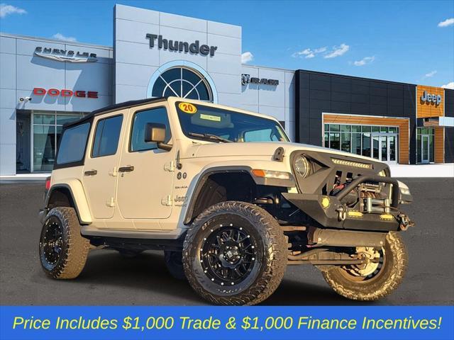 used 2018 Jeep Wrangler Unlimited car, priced at $25,900