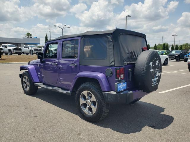 used 2017 Jeep Wrangler Unlimited car, priced at $18,499