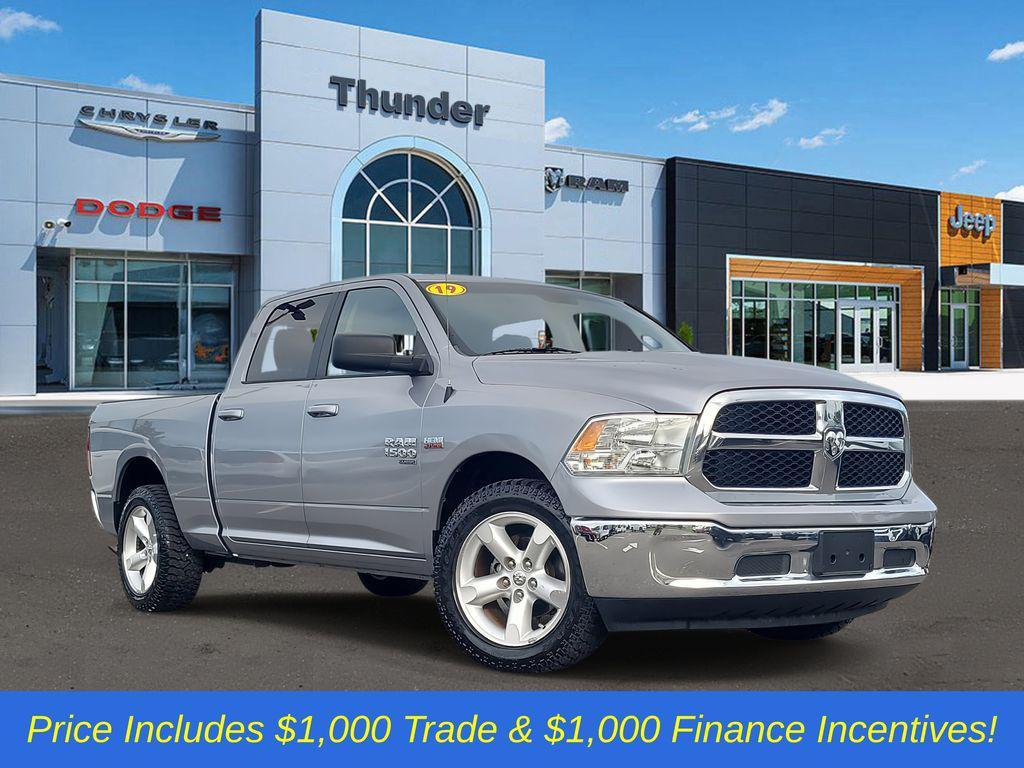 used 2019 Ram 1500 car, priced at $20,765