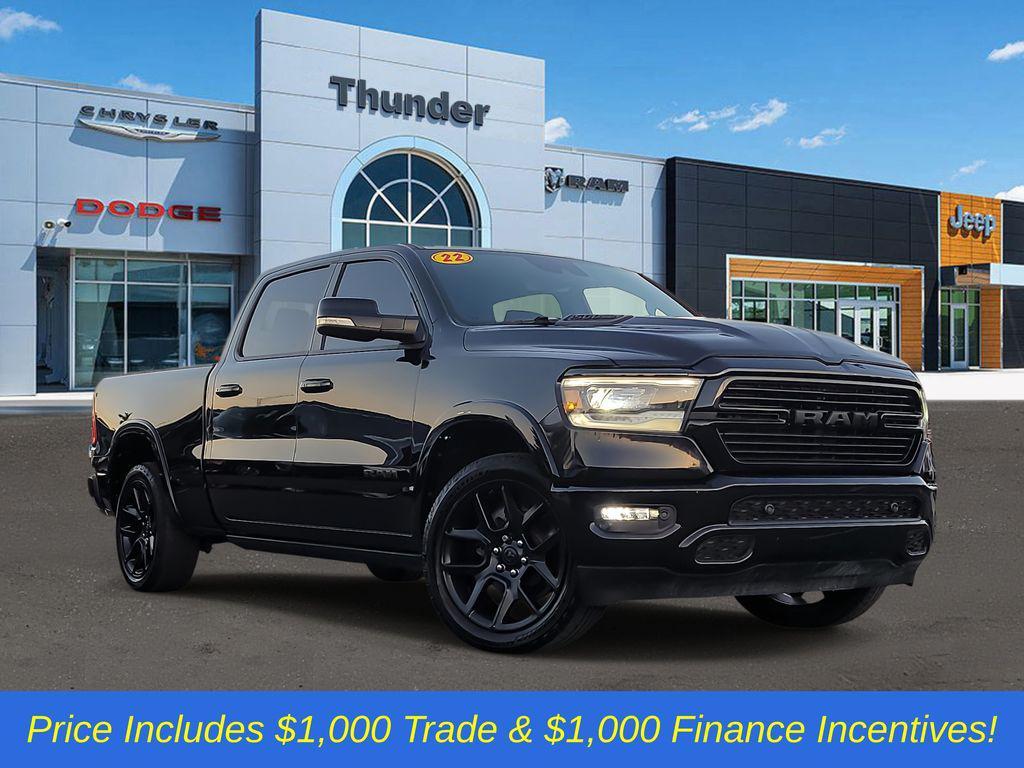 used 2022 Ram 1500 car, priced at $41,342