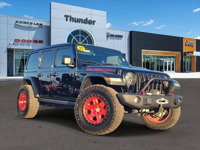 used 2021 Jeep Wrangler Unlimited car, priced at $40,495