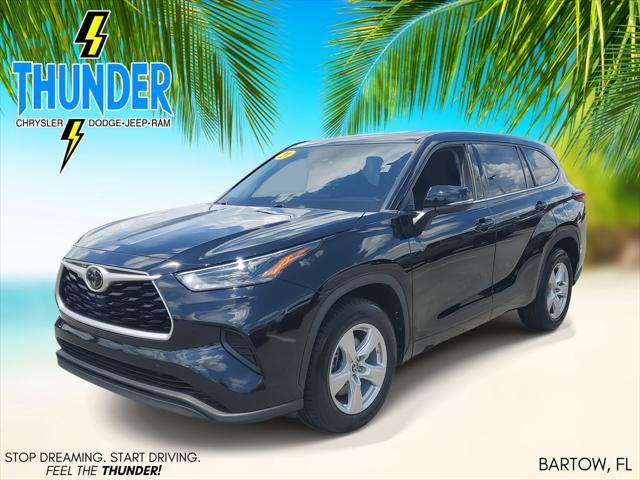 used 2021 Toyota Highlander car, priced at $27,820