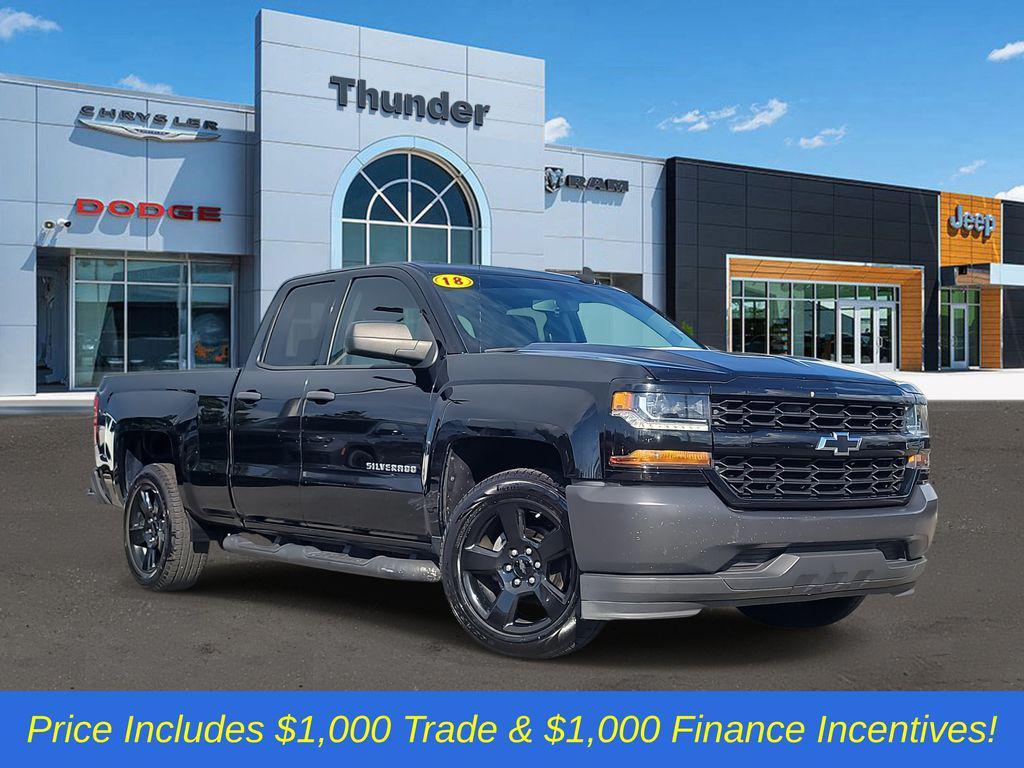 used 2018 Chevrolet Silverado 1500 car, priced at $16,409