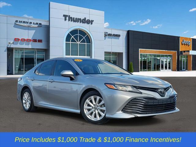 used 2019 Toyota Camry car, priced at $16,602