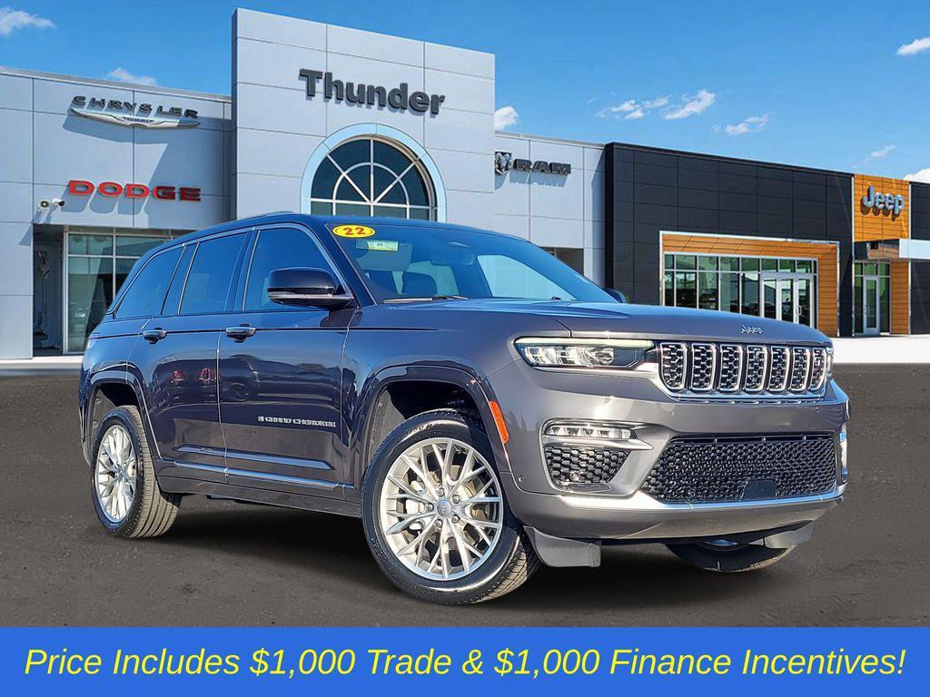 used 2022 Jeep Grand Cherokee car, priced at $32,865