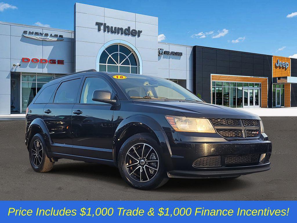 used 2018 Dodge Journey car, priced at $11,958
