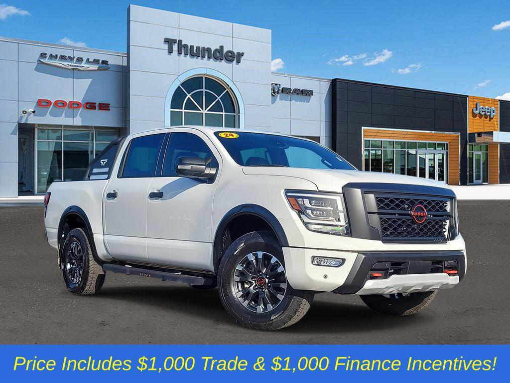 used 2024 Nissan Titan car, priced at $44,456