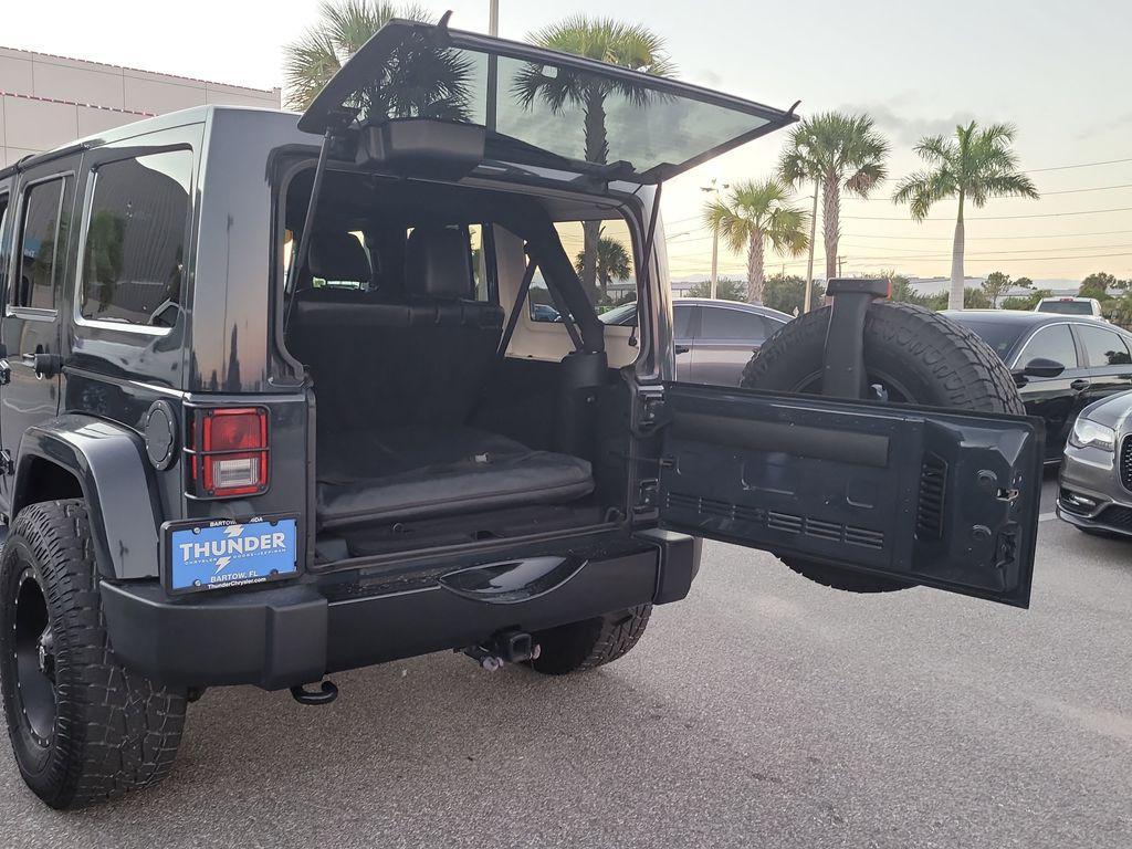 used 2017 Jeep Wrangler Unlimited car, priced at $21,616