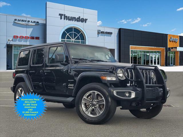 used 2020 Jeep Wrangler Unlimited car, priced at $33,544
