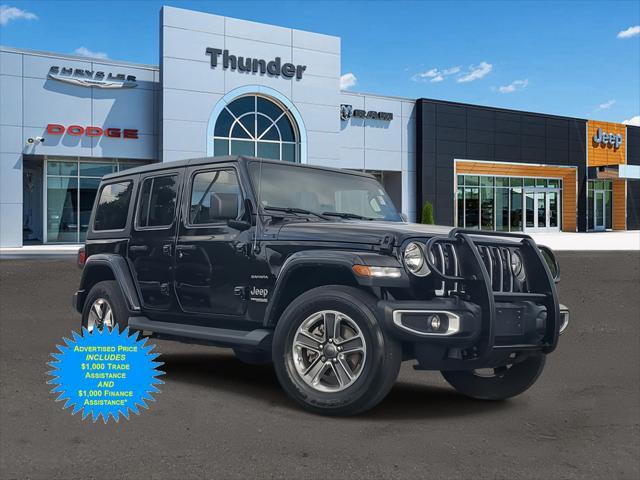 used 2020 Jeep Wrangler Unlimited car, priced at $33,959