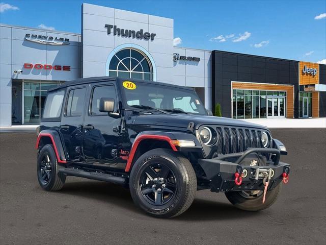 used 2020 Jeep Wrangler Unlimited car, priced at $27,989