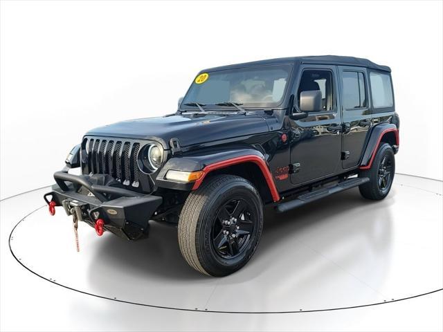 used 2020 Jeep Wrangler Unlimited car, priced at $27,989