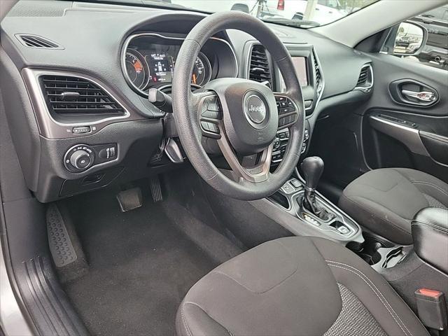 used 2019 Jeep Cherokee car, priced at $17,374