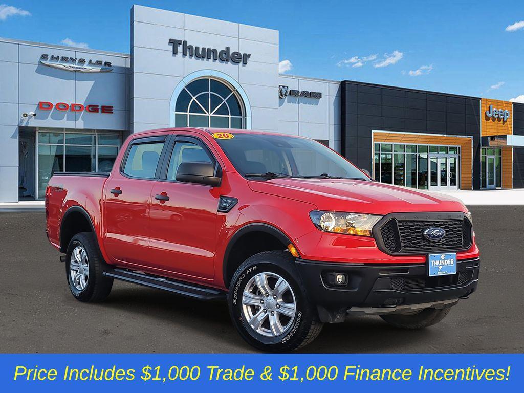 used 2020 Ford Ranger car, priced at $26,201