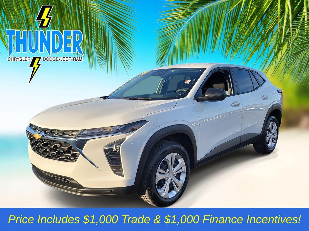 used 2025 Chevrolet Trax car, priced at $21,702