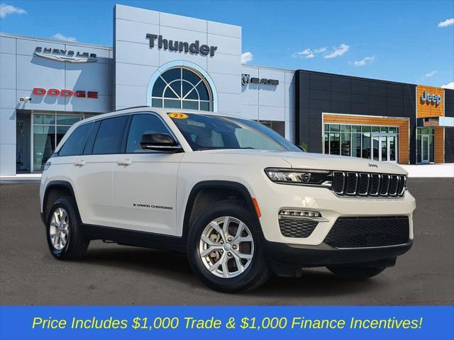 used 2023 Jeep Grand Cherokee car, priced at $31,856