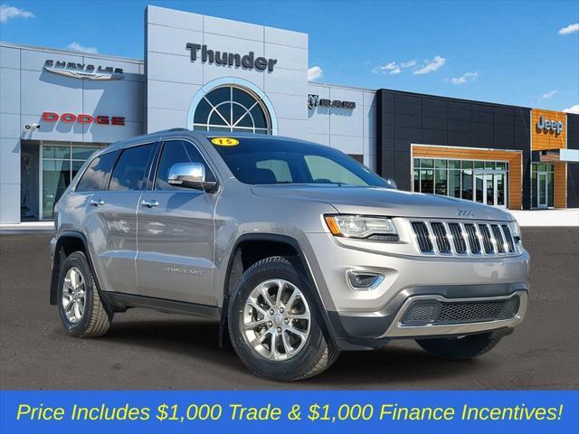 used 2015 Jeep Grand Cherokee car, priced at $16,094