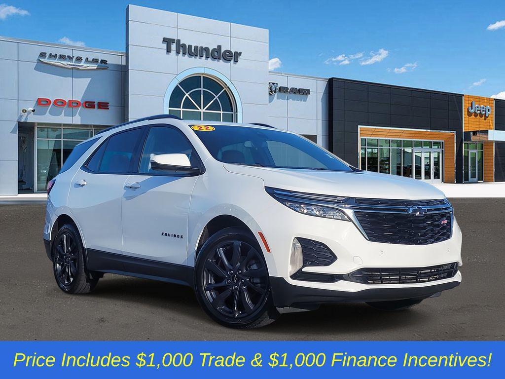 used 2022 Chevrolet Equinox car, priced at $20,692