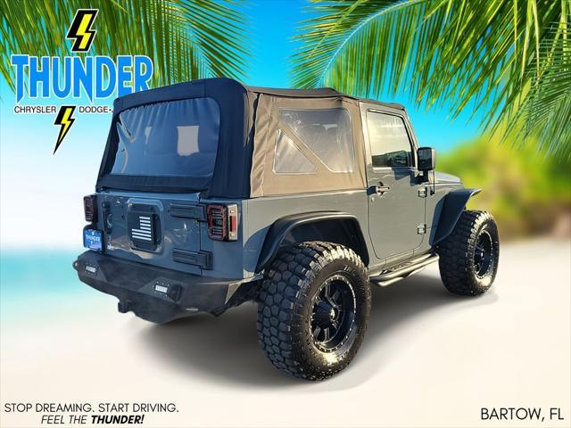 used 2015 Jeep Wrangler car, priced at $18,899