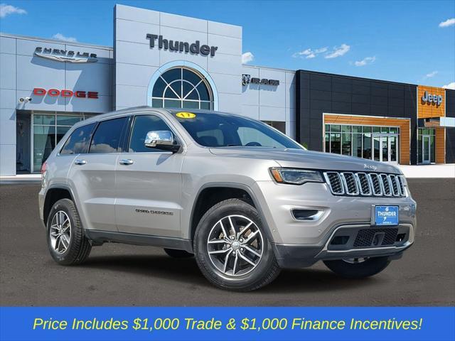 used 2017 Jeep Grand Cherokee car, priced at $16,299