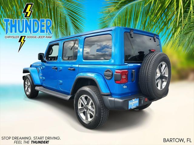 used 2022 Jeep Wrangler Unlimited car, priced at $36,306