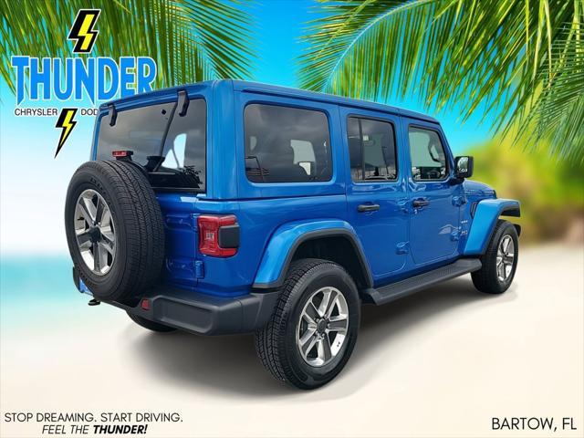 used 2022 Jeep Wrangler Unlimited car, priced at $36,306