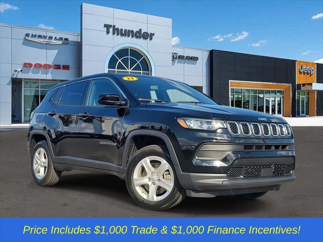 used 2023 Jeep Compass car, priced at $21,128