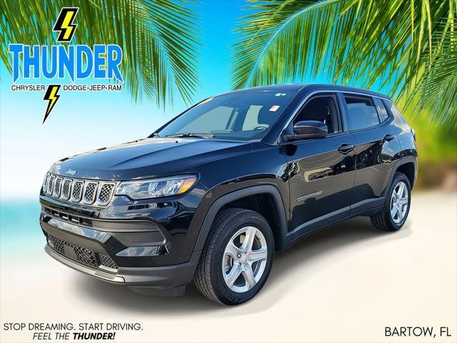 used 2023 Jeep Compass car, priced at $21,128