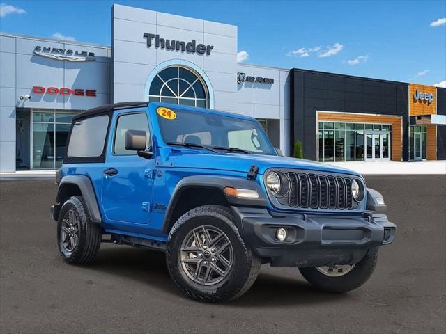 used 2024 Jeep Wrangler car, priced at $35,330