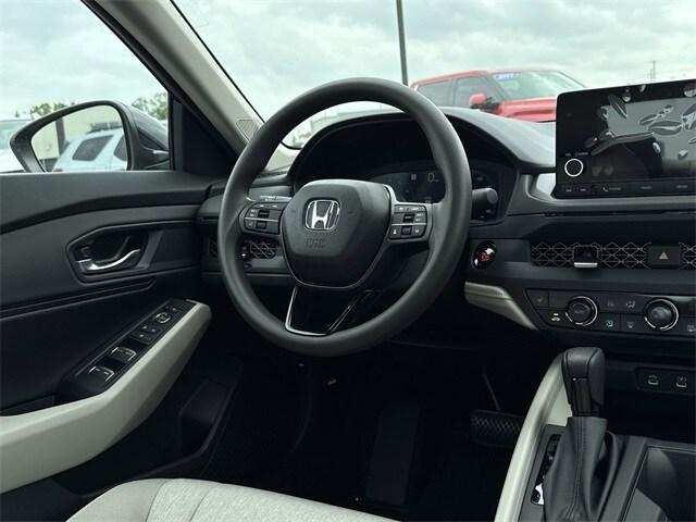 new 2025 Honda Accord car, priced at $30,374