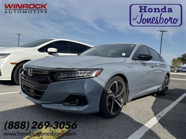 used 2021 Honda Accord car, priced at $23,404