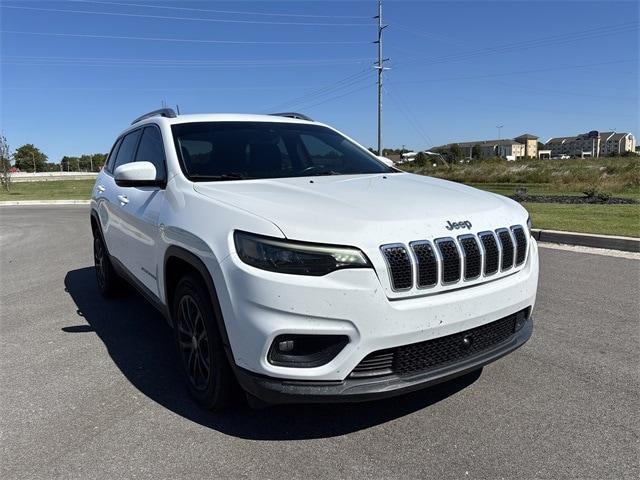used 2021 Jeep Cherokee car, priced at $17,027