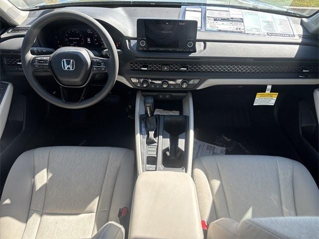 new 2025 Honda Accord car, priced at $30,374