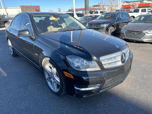 used 2012 Mercedes-Benz C-Class car, priced at $9,490