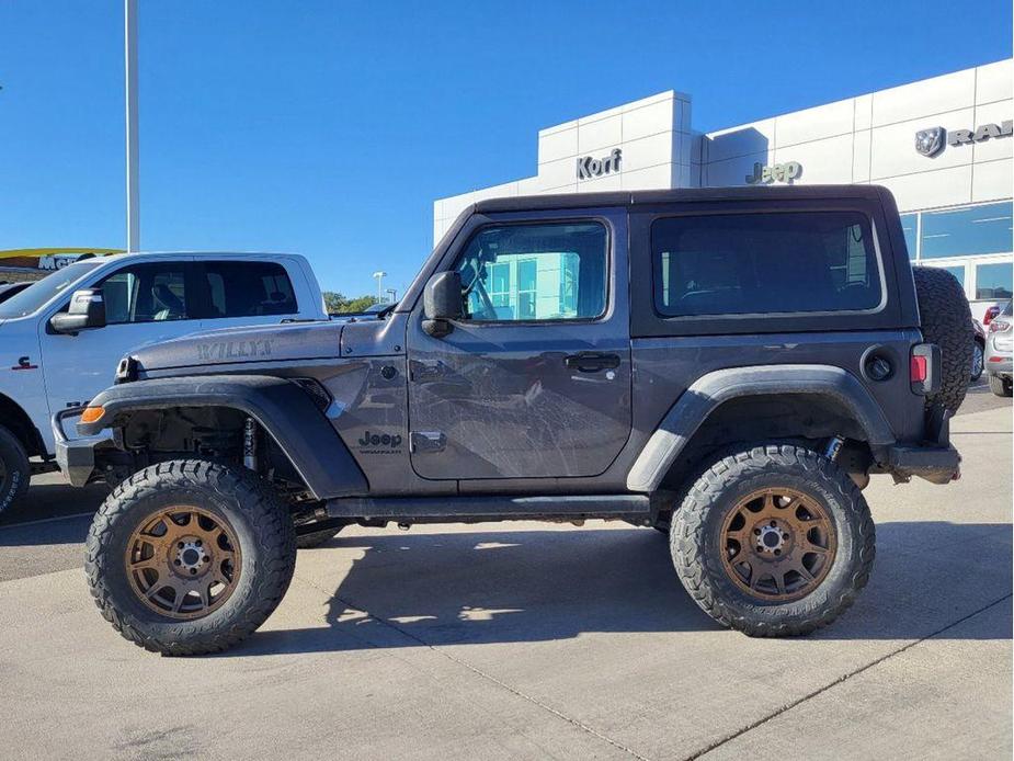 used 2021 Jeep Wrangler car, priced at $32,887