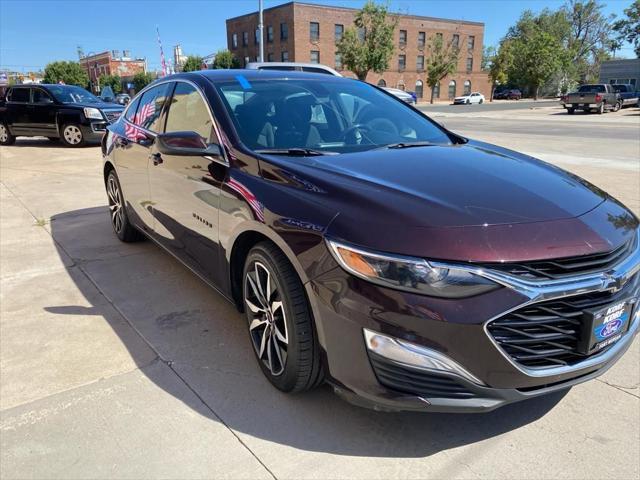 used 2021 Chevrolet Malibu car, priced at $16,990