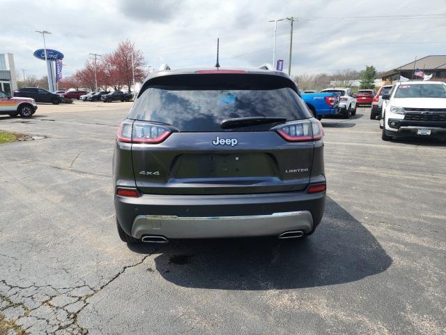 used 2021 Jeep Cherokee car, priced at $25,235