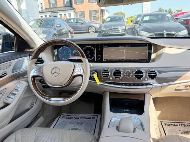 used 2014 Mercedes-Benz S-Class car, priced at $19,990