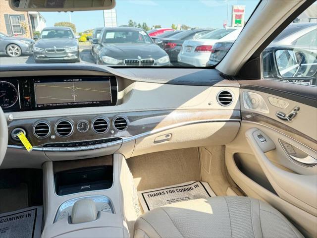 used 2014 Mercedes-Benz S-Class car, priced at $19,990