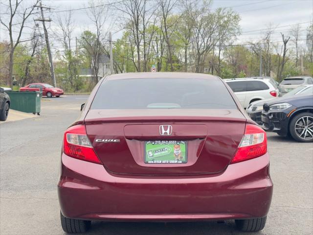 used 2012 Honda Civic car, priced at $9,990