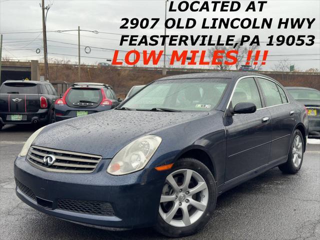 used 2006 INFINITI G35x car, priced at $7,990